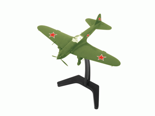 Сборная модель ZVEZDA Штурмовик Ил-2 обр. 1941г, 1/144