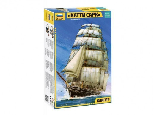 Сборная модель ZVEZDA Клипер "Катти Сарк", 1/130