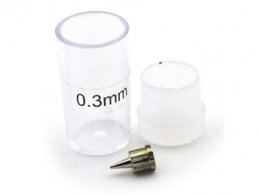 Сопло корончатое, диаметр 0,3 мм, для аэрографа 80-й серии