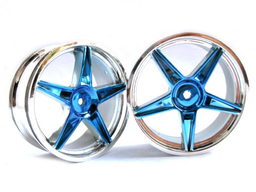 Комплект задних колес, хром (06024шт.B+06025) 2шт.