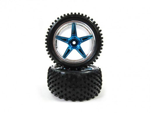 Комплект задних колес, хром (06024шт.B+06025) 2шт.