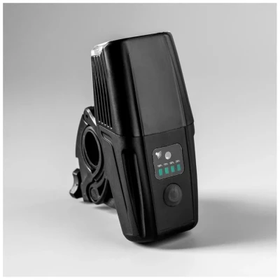 Фонарь велосипедный передний, 2 светодиода, 5 режимов