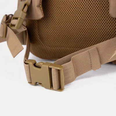 Рюкзак тактический, 40 л, 2 отдела на молниях, 2 наружных кармана, цвет хаки