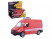Машина Autotime "GERMANY PANEL VAN" пожарная охрана, звук, свет 1:36