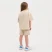 Комплект детский (футболка, шорты) KAFTAN "Basic line" размер 36 (134-140), цвет бежевый