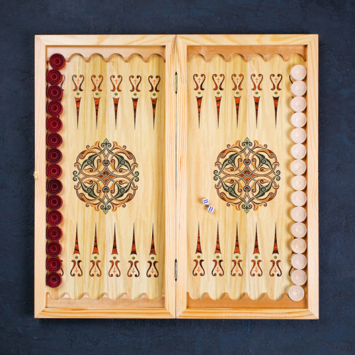 Нарды средние «Тигр и дракон» 50 × 50 см