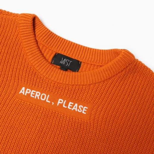 Джемпер женский MIST "Aperol", оранжевый, р. S (40-42)