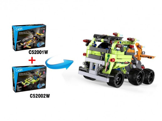 Конструктор CaDA Technic гоночный болид совместим с C52002W, инерционный (159 деталей)