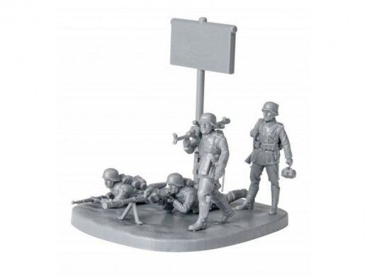 Сборные солдатики ZVEZDA Немецкие бронебойщики, 1/72