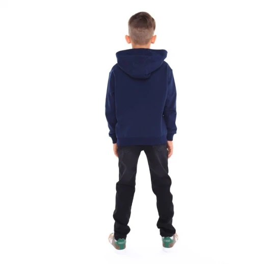Толстовка для мальчика НАЧЁС, цвет тёмно-синий/панда
