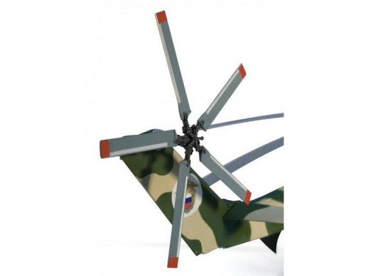 Сборная модель ZVEZDA Российский тяжелый вертолет Ми-26, подарочный набор, 1/72