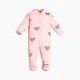 Комбинезон Крошка Я «Сердца», цвет розовый