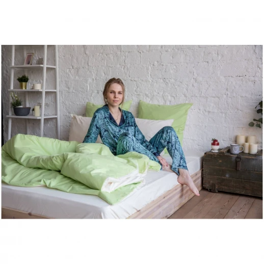 Простыня на резинке PANACOTTI 190x200 Color Line Mojito