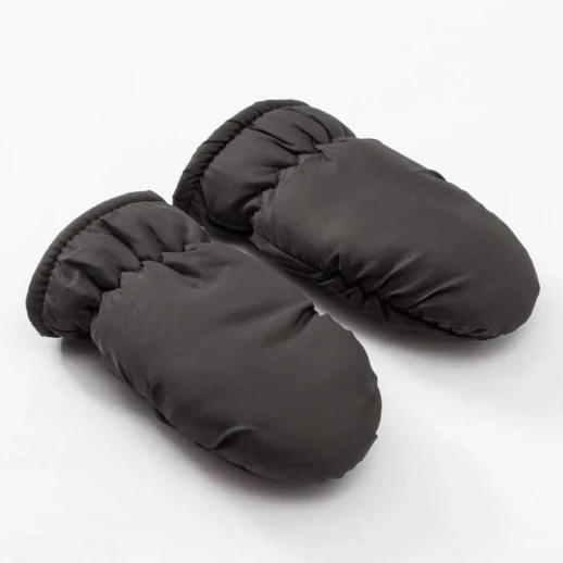 Варежки зимние детские MINAKU , цв.черный, р-р 15