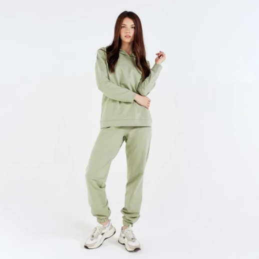 Костюм женский (худи, брюки) MINAKU: Casual Collection цвет фисташковый
