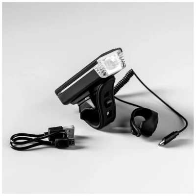 Фонарь велосипедный передний, 1 светодиод, 5 режимов