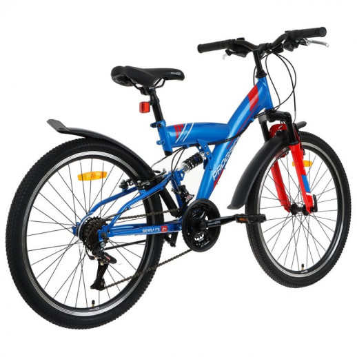 Велосипед 24" PROGRESS Sierra FS RUS, цвет хаки, р. 15"