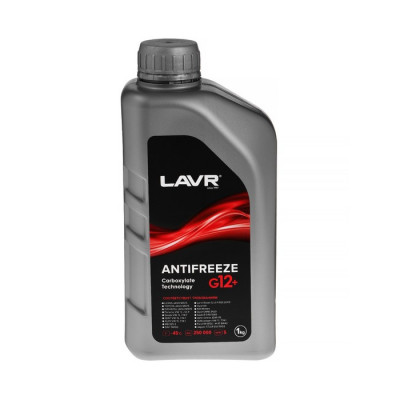 Антифриз ANTIFREEZE LAVR -40 G12+, 5 кг Ln1710