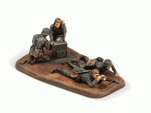 Сборные солдатики ZVEZDA Немецкие разведчики 1939-42гг, 1/72