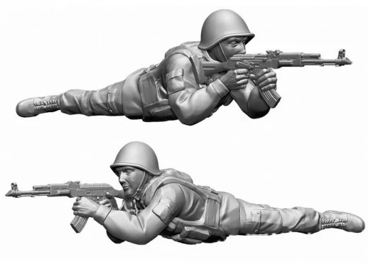 Сборная модель ZVEZDA Советский противотанковый ракетный комплекс «Метис» с расчётом, 1/72