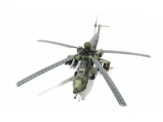 Сборная модель ZVEZDA Российский ударный вертолет Ми-28НЭ "Ночной охотник", 1/72