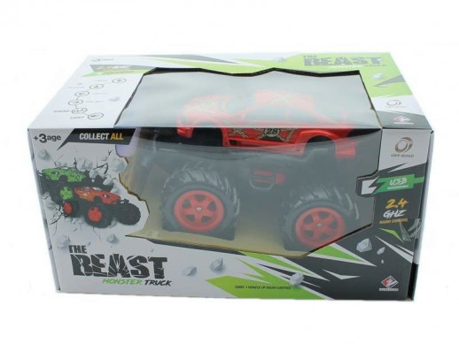 Р/У внедорожник Monster Truck Mercedes-Benz в ассортименте 1/14 + свет + звук