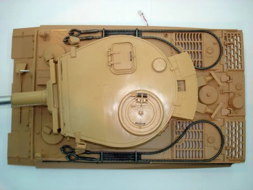 Башня из пластика для Tiger 1