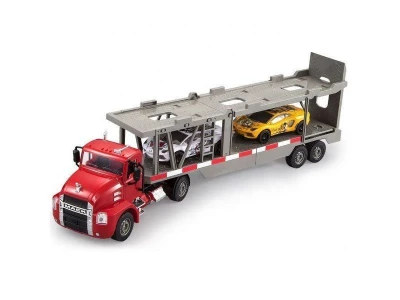 Радиоуправляемый автовоз Double Eagle MACK с машинками 1/26 2.4G RTR