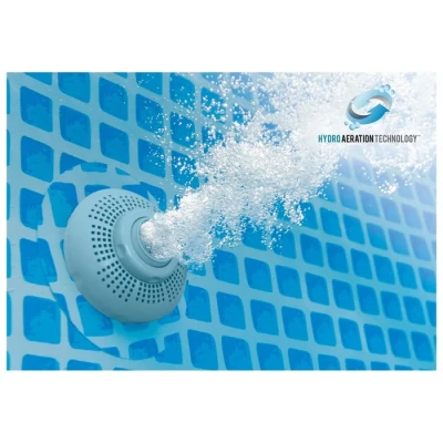 Бассейн каркасный Prism Frame, 610 х 132 см, фильтр-насос, лестница, тент, подстилка, 26756NP INTEX