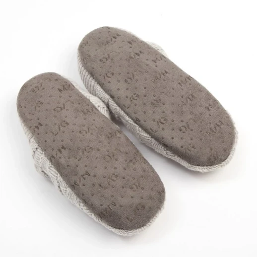 Носки-тапочки женские MINAKU цв.серый, р-р 35-37 (23 см)