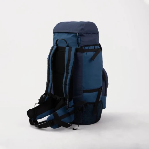 Рюкзак туристический, 100 л, отдел на молнии, цвет синий