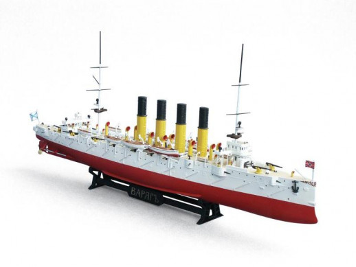 Сборная модель ZVEZDA Крейсер "Варяг", подарочный набор, 1/350