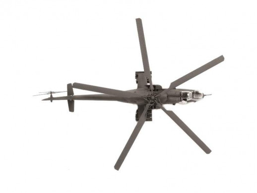 Сборная модель ZVEZDA Российский ударный вертолет Ми-35М, подарочный набор, 1/72