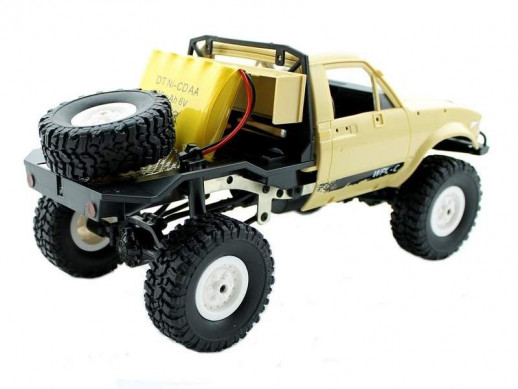 Р/У машина WPL Трофи Hercules (желтая) 1/16+акб 2.4G RTR
