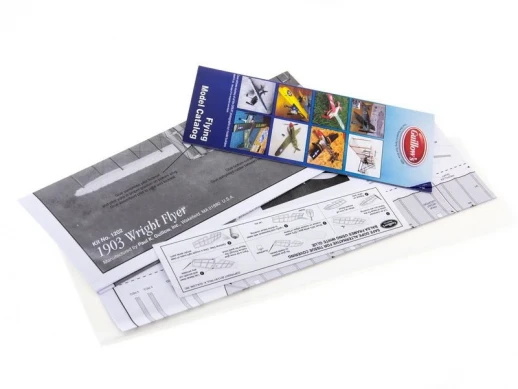 Сборная дер.модель.Самолет 1903 Wright Flyer. Guillows  1:20