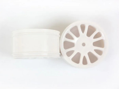 Колесные диски задние белые для багги Himoto масштаба 1/16, 2шт.