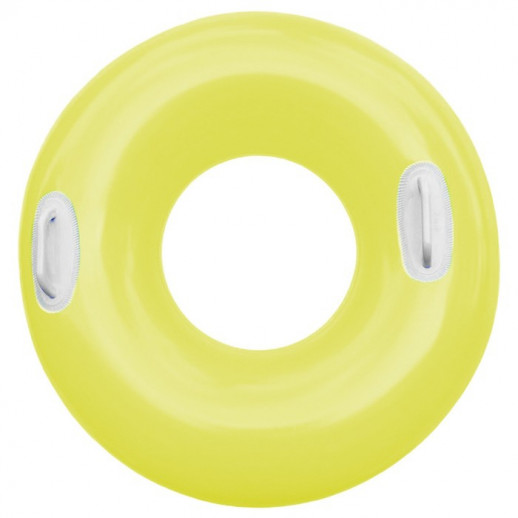 Круг для плавания «Яркое настроение», с ручками, d=76 см, от 8 лет, цвет МИКС, 59258NP INTEX