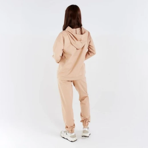 Костюм женский (худи, брюки) MINAKU: Casual Collection цвет песочный
