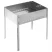 Мангал, 50х35х50 см, нержавеющая сталь, толщина 1.5 мм