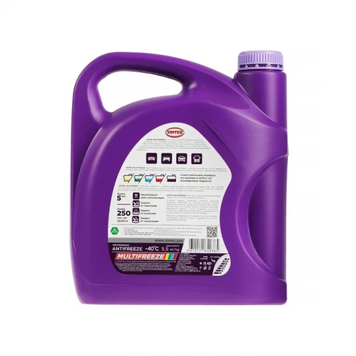 Антифриз Sintec Multi Freeze фиолетовый, 5 кг