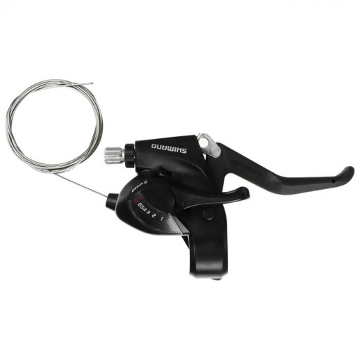 Шифтер Tourney ST-EF41, правый, 6 cкорости, трос 2050 мм