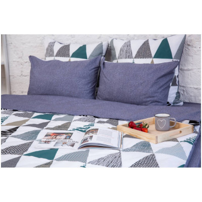 Простыня на резинке 120x200x25 Panacotti SL-0302-Geo Sweet Line Geometry