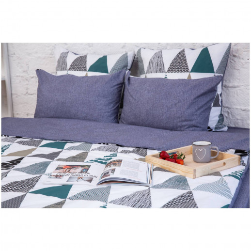 Простыня на резинке 120x200x25 Panacotti SL-0302-Geo Sweet Line Geometry