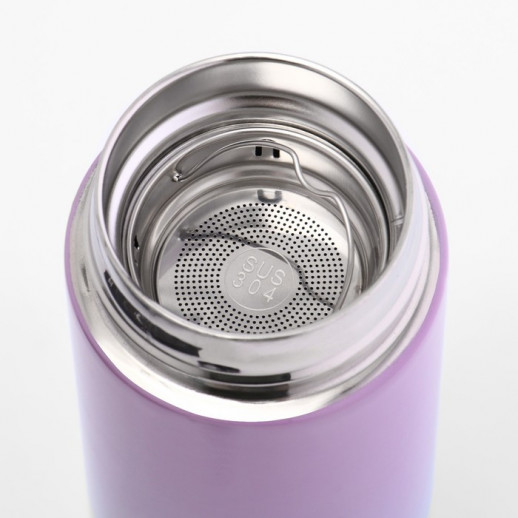 Термос, 500 мл, Basic "Мастер К", с ситечком, с датчиком температуры, сохраняет тепло 8 ч