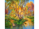 Картина мозаикой 30х30 ЗОЛОТАЯ ОСЕНЬ (квадрат) (30 цветов)