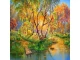 Картина мозаикой 30х30 ЗОЛОТАЯ ОСЕНЬ (квадрат) (30 цветов)