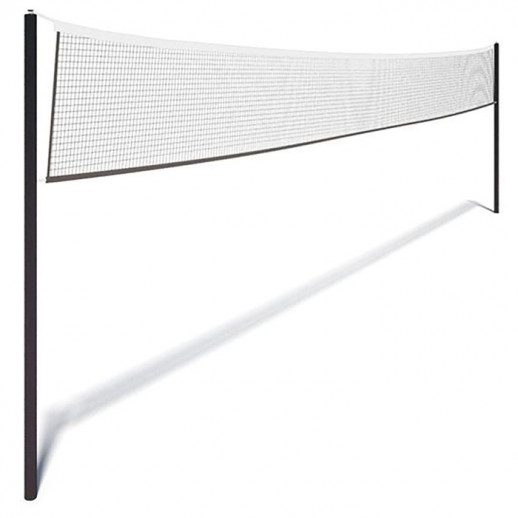 Сетка для волейбола, 1х9,5 м, нить 2,2 мм, ячейки 100х100 мм, цвет белый