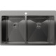 Кухонная мойка RIVELATO Rivelato Rinox 8050 B2 PVD black