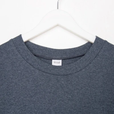 Свитшот мужской MINAKU: Casual collection MAN цвет графит меланж