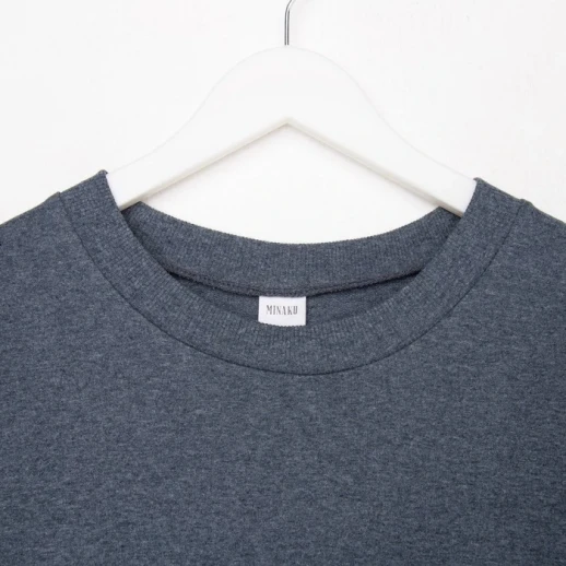 Свитшот мужской MINAKU: Casual collection MAN цвет графит меланж